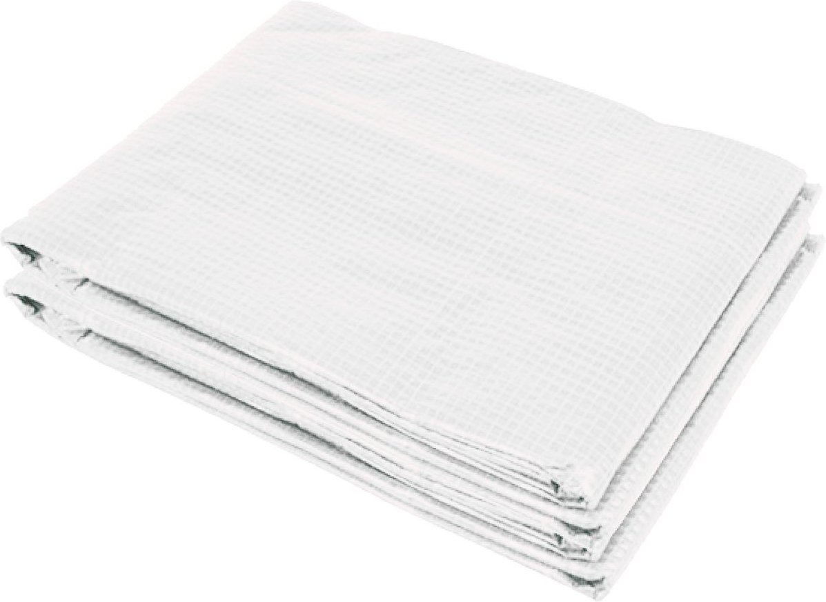 Ersatzfolie Ersatzabdeckung 600 x 300 x 200 cm mit Fronttür, 12 Fenster reißfest