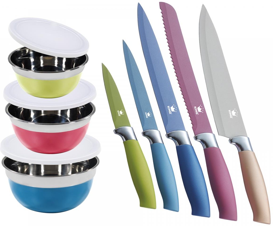 Thumbnail - 8tlg. Vorteilsset inkl. Schüsseln und Messer