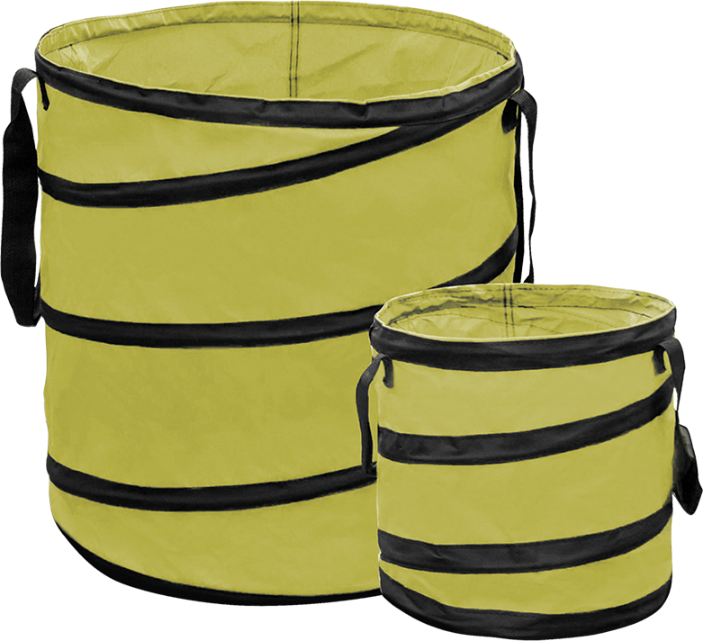 Pop-Up Gartenabfallsäcke 2er-Set, Olive