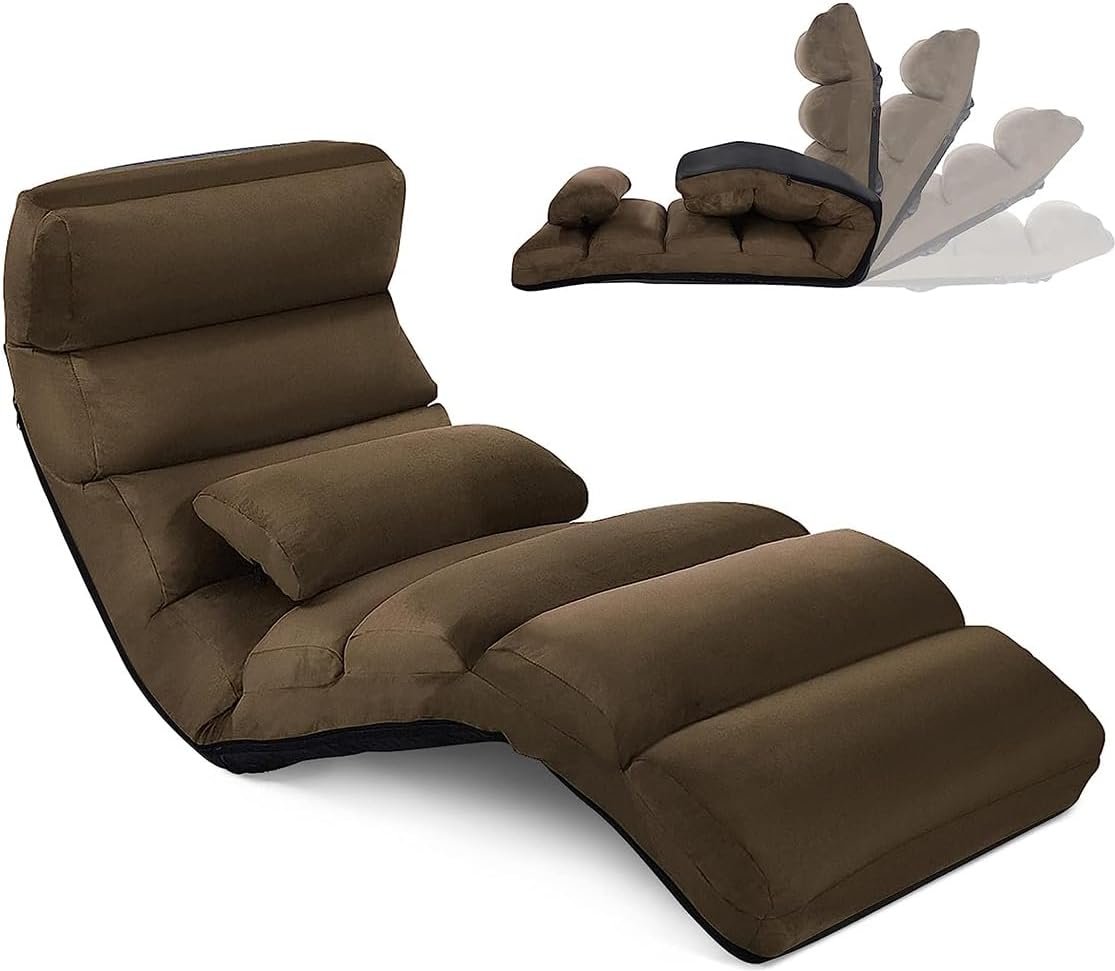 COSTWAY Relaxliege 5-Fach einstellbar