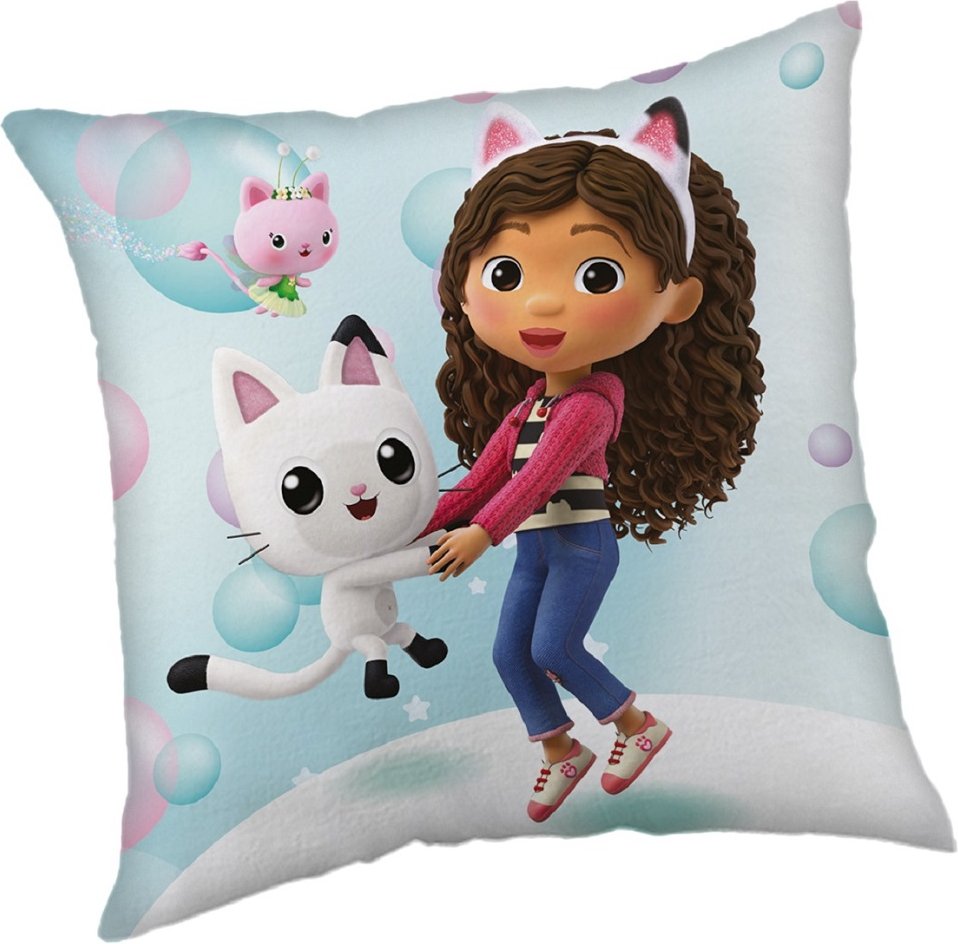 Gabby’s Dollhouse Kopfkissen – Premium Dekokissen mit Digitaldruck