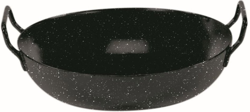 Emaillierte Schlemmerpfanne - Ø ca. 24 cm