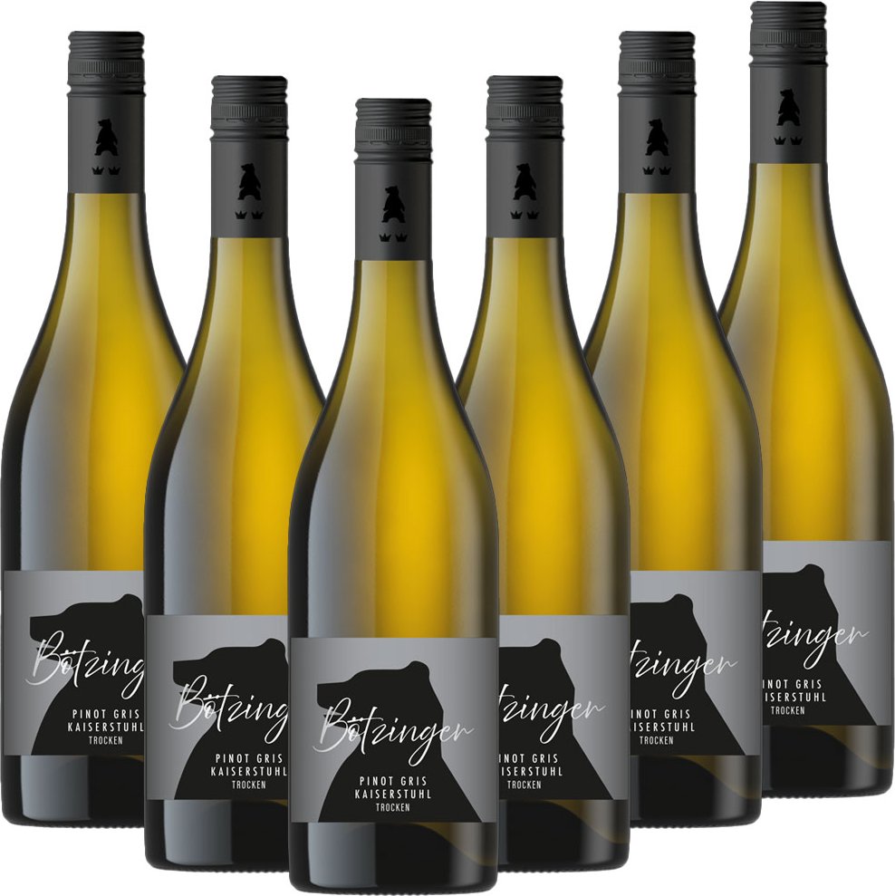 Thumbnail - Der Bötzinger - Pinot Gris Qualitätswein trocken - 6er Karton