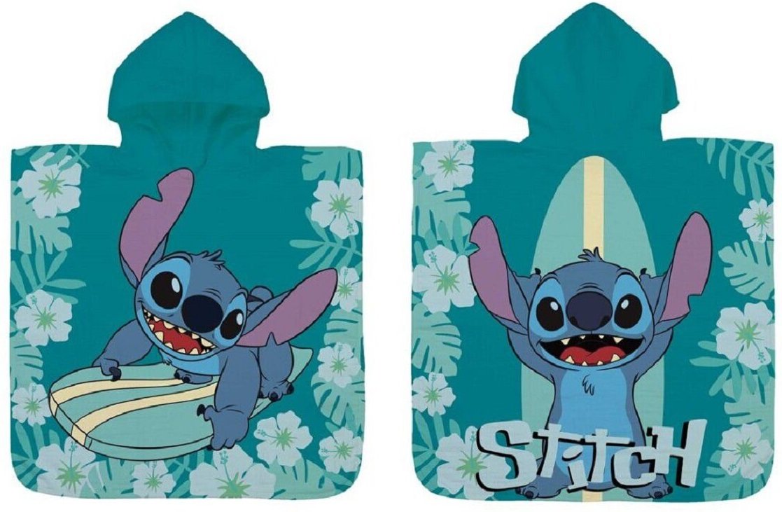 Lilo & Stitch Badeponcho – Kinder Kapuzenhandtuch