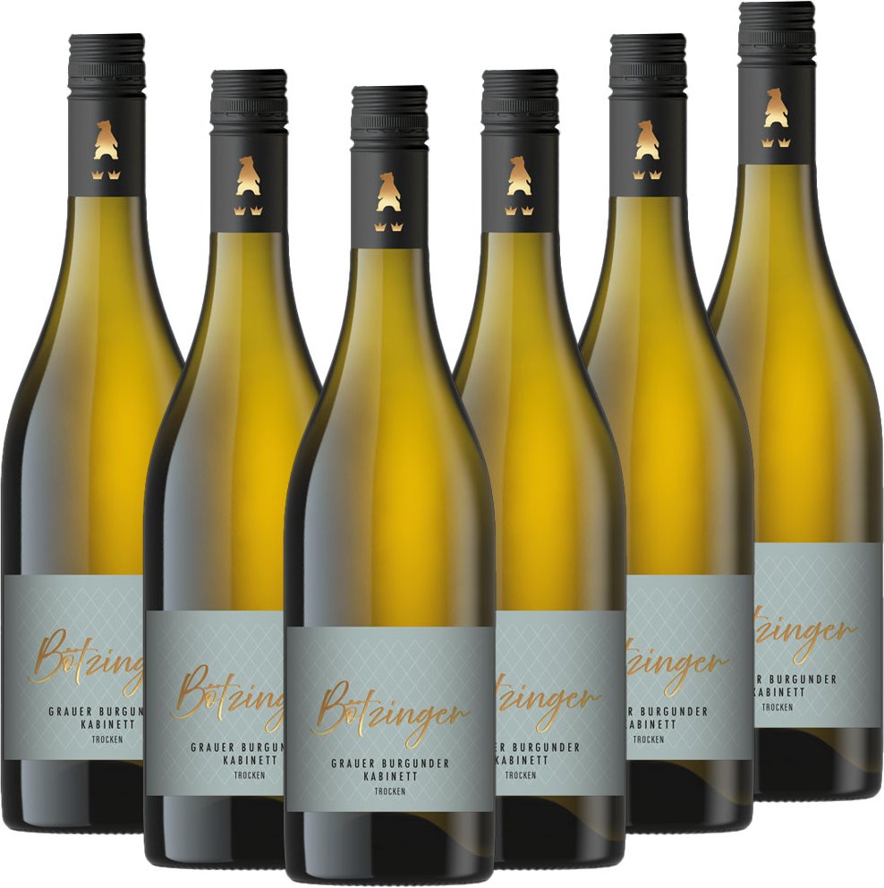 Der Bötzinger - Grauer Burgunder Kabinett trocken - 6er Karton