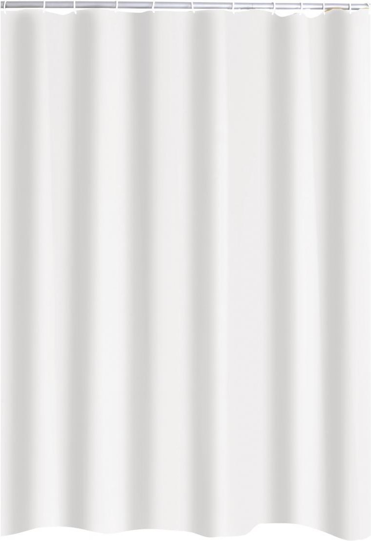 Duschvorhang Textil 180x200 cm Madison weiß