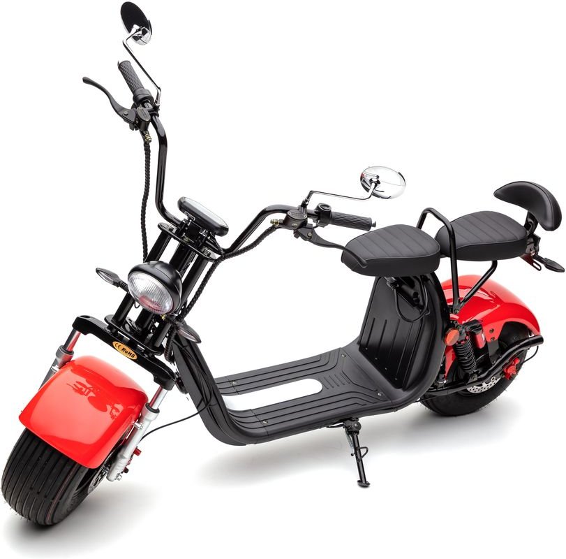 Thumbnail - ECONELO Chopper HR2-2 - 45 KM/H Lithium Rot