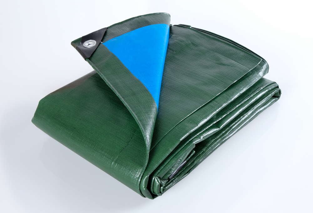 Ultrastarke Abdeckplane mit Randverstärkung 2 x 3 m