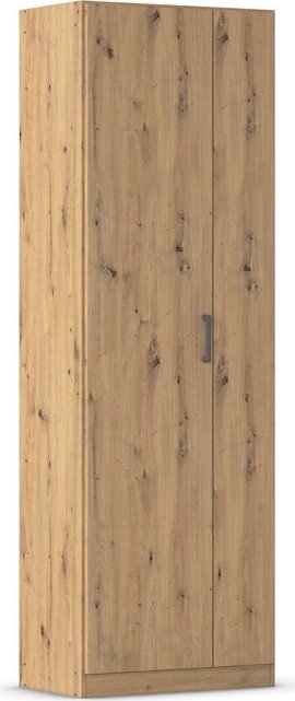rauch Allrounder Garderobe, Mehrzweckschrank 2-türig, Farbe Weiß/Eiche Artisan Breite 69 cm