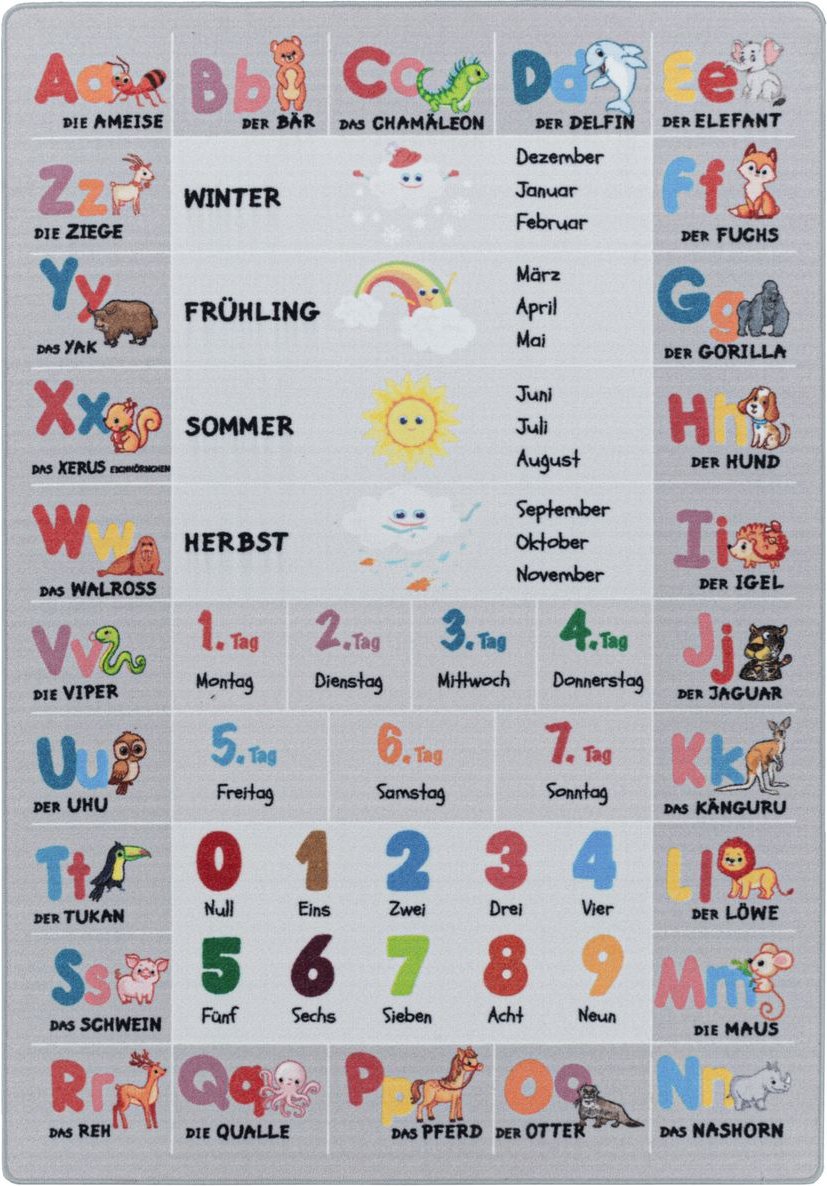 Teppich, PLAY 2904, GREY, 140 x 200 cm