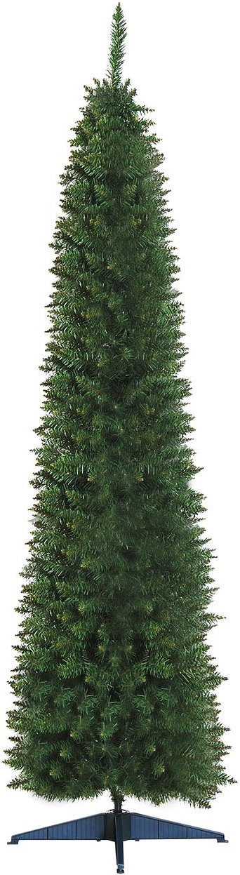 Thumbnail - Weihnachtsbaum Tannenbaum mit Kunststoffständer 499 Spitzen PVC Grün Ø60 x 210 cm