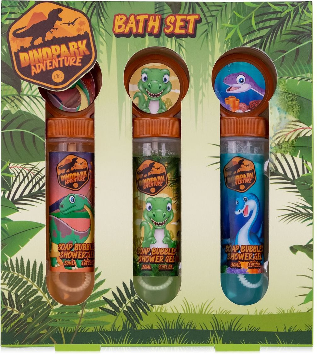 Badeset DINOPARK ADVENTURE in Geschenkbox