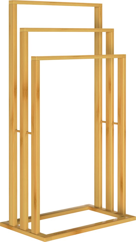 Casaria Handtuchhalter Bambus