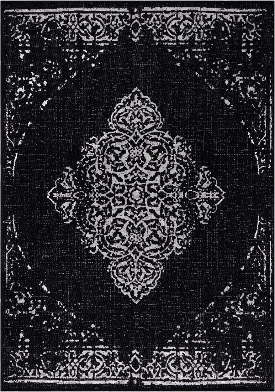 Teppich, SUNNY 4416, BLACK, 120 x 170 cm