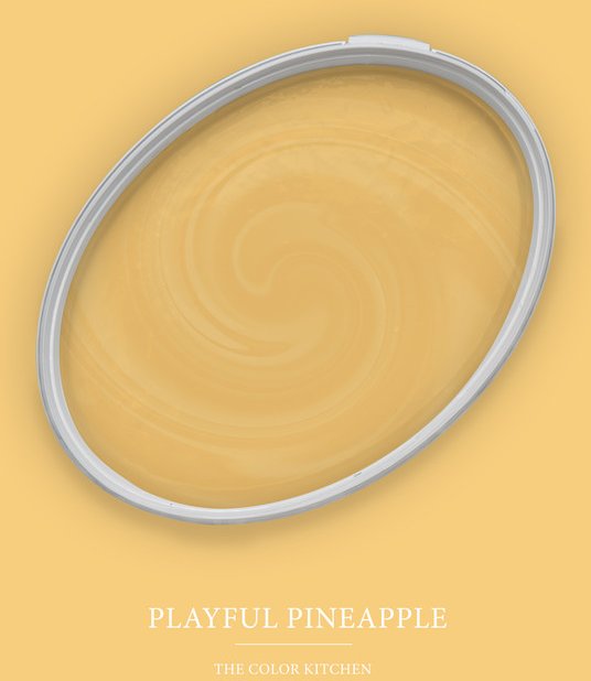 A.S. Création - Wandfarbe Gelb "Playful Pineapple" 2,5L