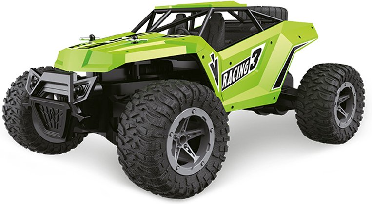 Ferngesteuertes Offroad RC Car – Jollity Works Mountain Buggy/Grün