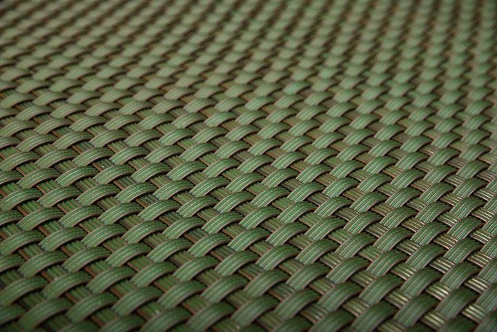 Thumbnail - Polyrattan Balkonsichtschutz mit Metallösen - Grün 0,9m x 3m