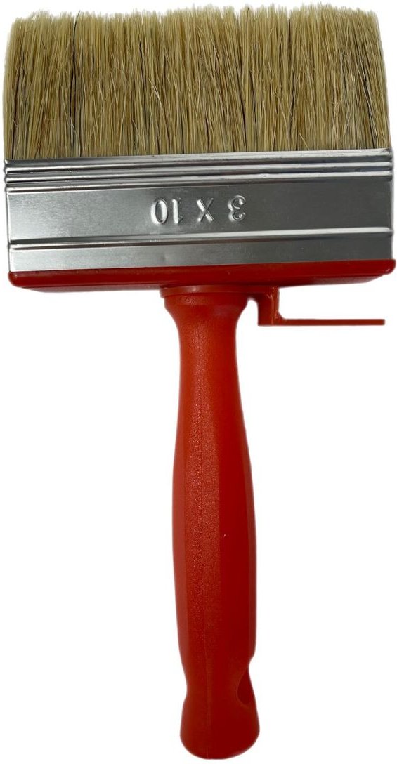 Flächenstreicher 3x10cm Pinsel Flach Malerpinse l24x Deckenbürste