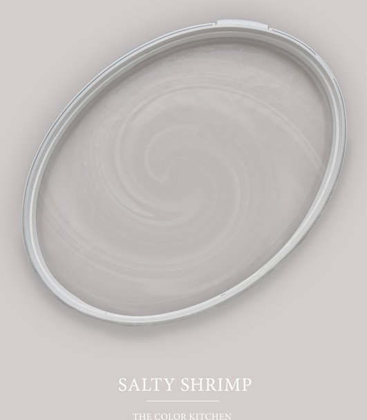 A.S. Création - Wandfarbe Grau "Salty Shrimp" 2,5L