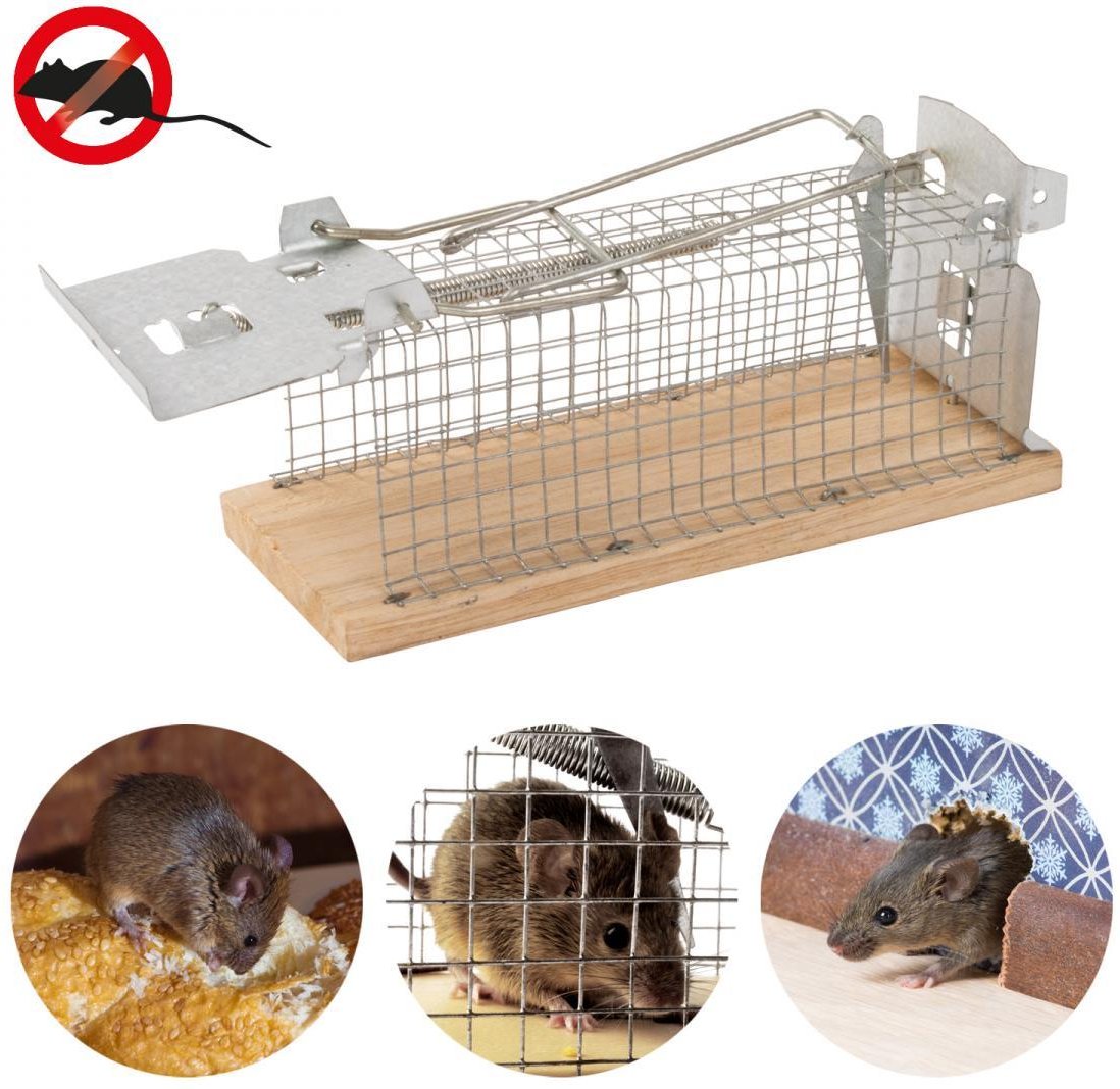 Lebend-Mausefalle-Käfig 2er Set