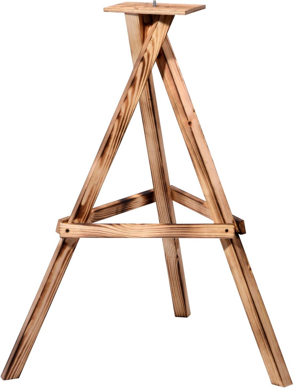 Vogelhausständer Dreibein, geflammt