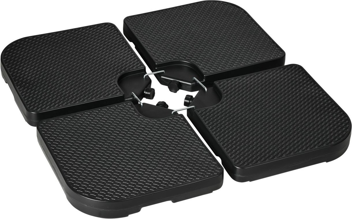 4-tlg. Sonnenschirmgewicht wetterfestes Schirmgewicht für Ampelschirm