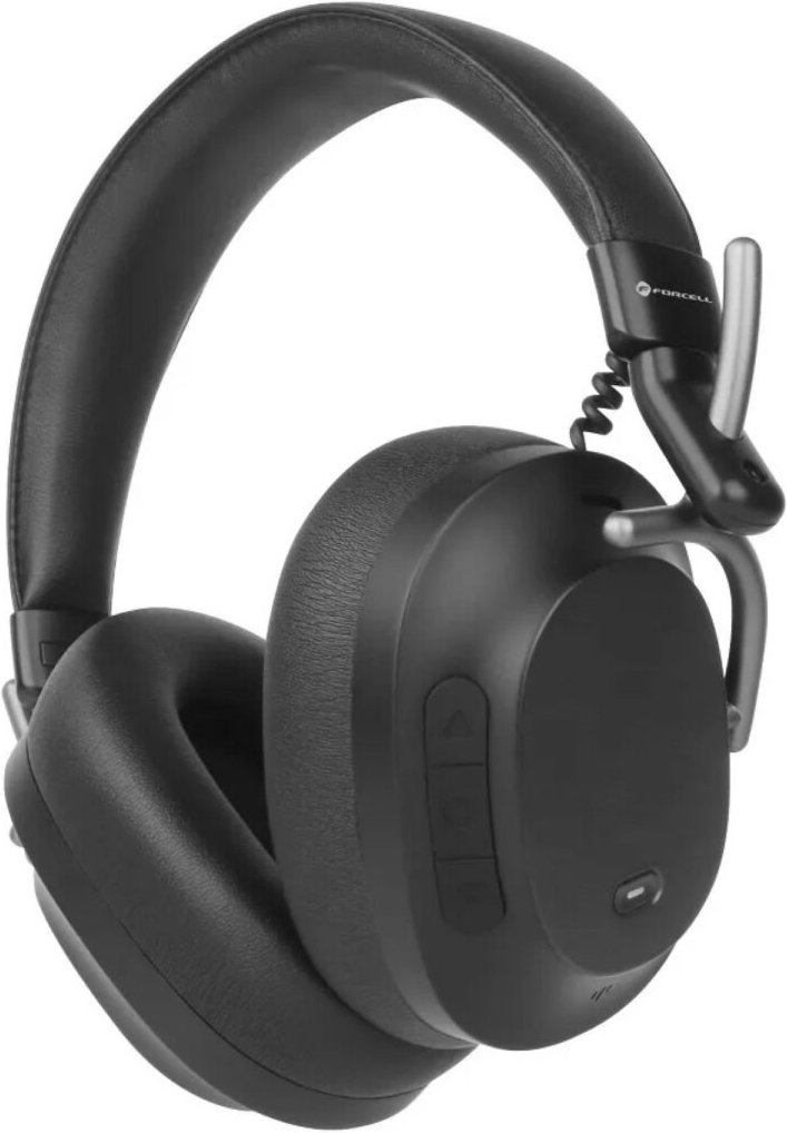 Kabellose Over-Ear-Kopfhörer ANC Pro Sound Craft in schwarz 500mAh Bluetooth Kopfhörer