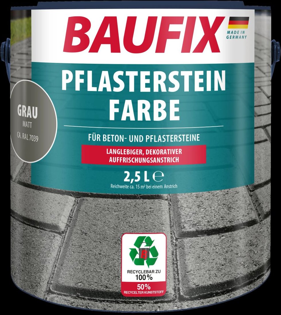Thumbnail - Pflasterstein-Farbe - grau 2,5L