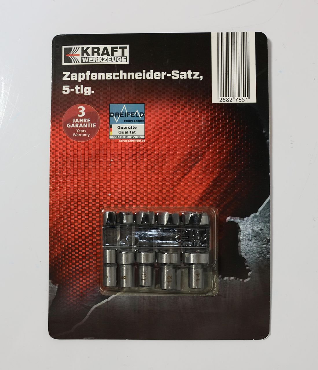 Zapfenschneidersatz - 5tlg.