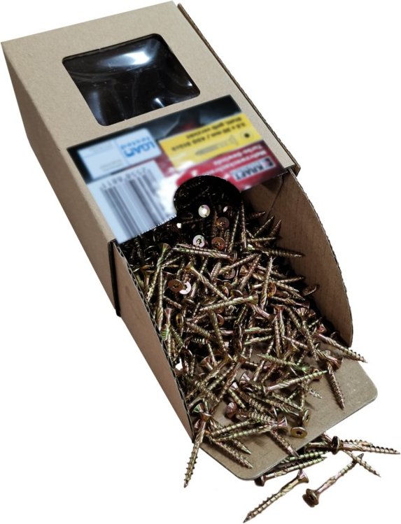 Mehrzweckschrauben Turbo Drill 3,5 x 40 mm 368 Stück (320 + 48 gratis)