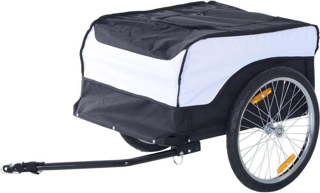 Fahrradanhänger Transportanhänger Lastenanhänger 40 kg Belastbarkeit