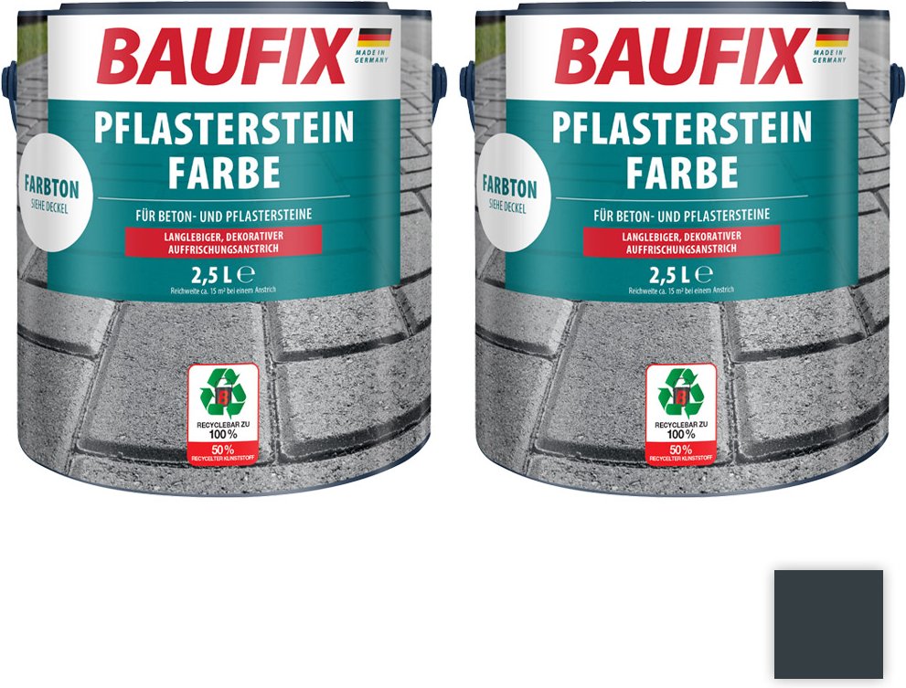 Pflasterstein-Farbe, Anthrazit - 2er-Set