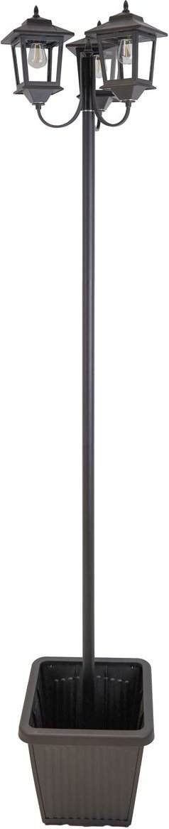 Solarlaterne mit 3 Lampen