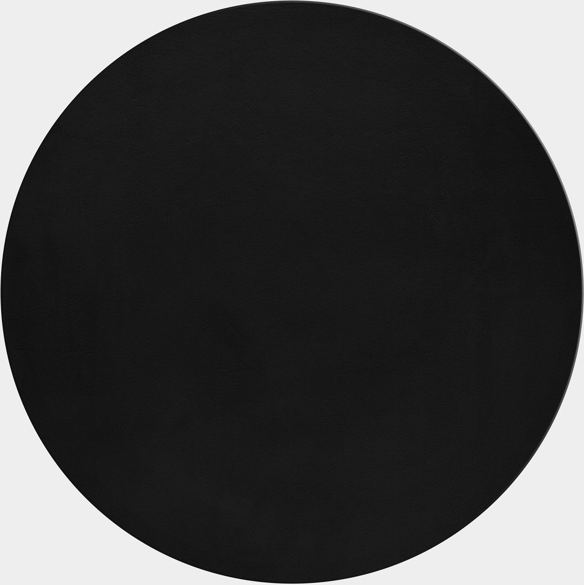 Teppich, POUFFY 5100, BLACK, 120 x 120 cm