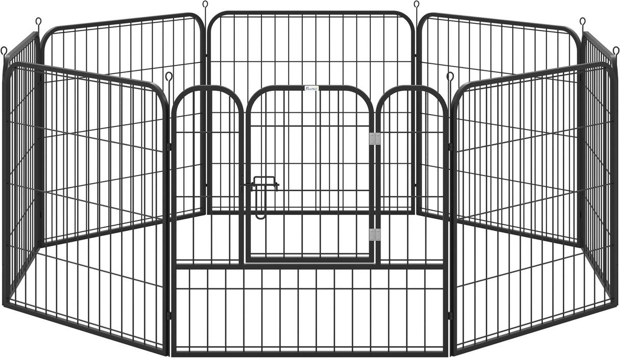 Welpenauslauf Laufstallr Laufgitter individuell gestaltbar Metall