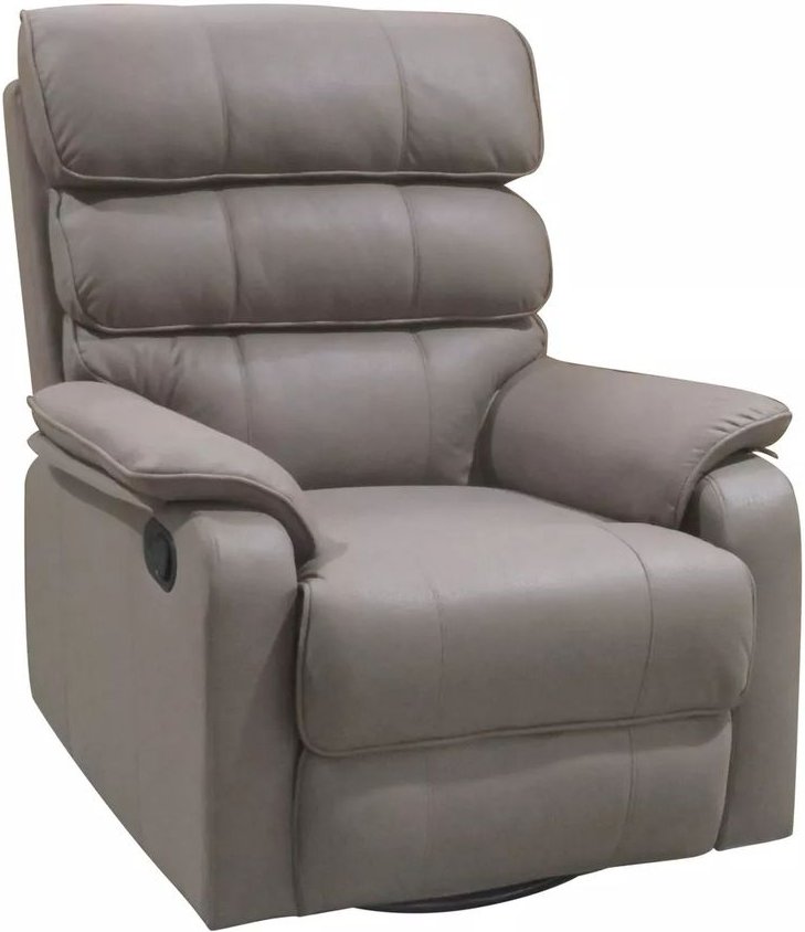 Thumbnail - TV-Sessel mit verstellbarer Relaxfunktion & 360° Dreh- und Schaukelfunktion - Hellbraun