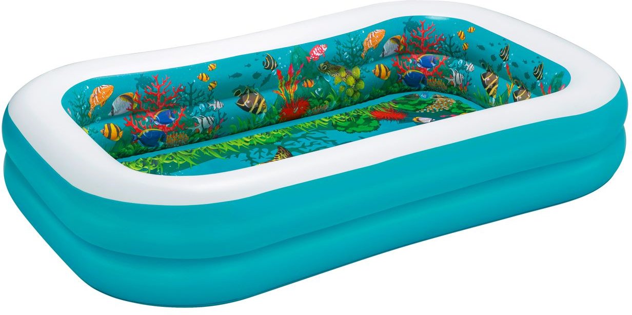 Family Pool 3D Undersea Adventure™ 262 x 175 x 51 cm, eckig