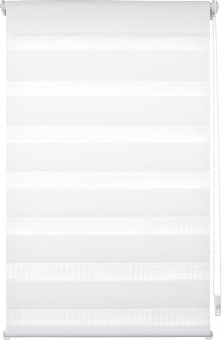 DUO-Rollo Doppelrollo, weiß, 160 x 45 cm