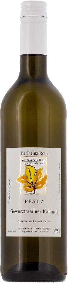 Weingut Karlheinz Roth Gewürztraminer Kabinett fruchtig 2022