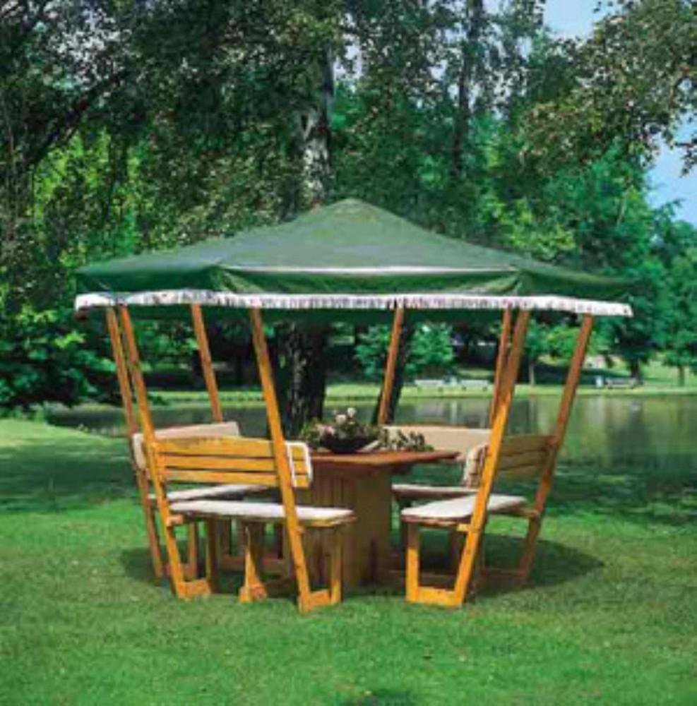 Thumbnail - Promadino Ersatzdach für Pavillon "Rosenheim", grün