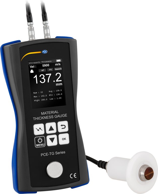 Materialdickenmessgerät PCE-TG 150 HT