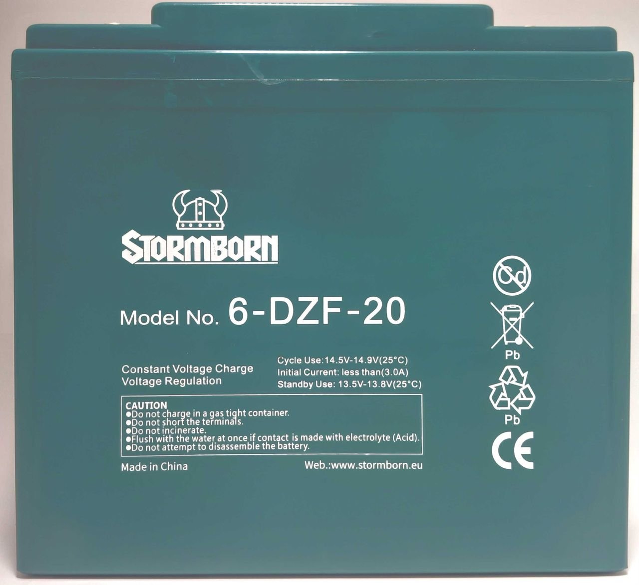 Thumbnail - Blei-Gel-Akku 60V / 20Ah (5er Set) 6-DZF-20