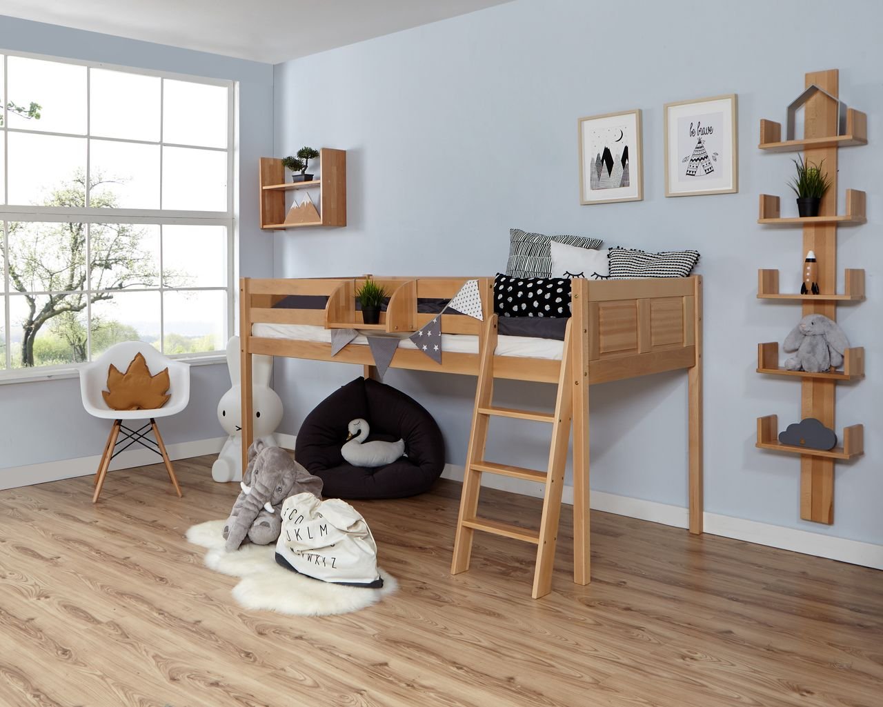 Thumbnail - Hochbett Eric Country Buche