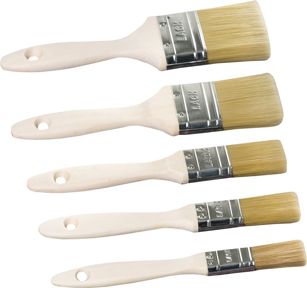 Lack-Pinsel-Set 5tlg. "PRO"