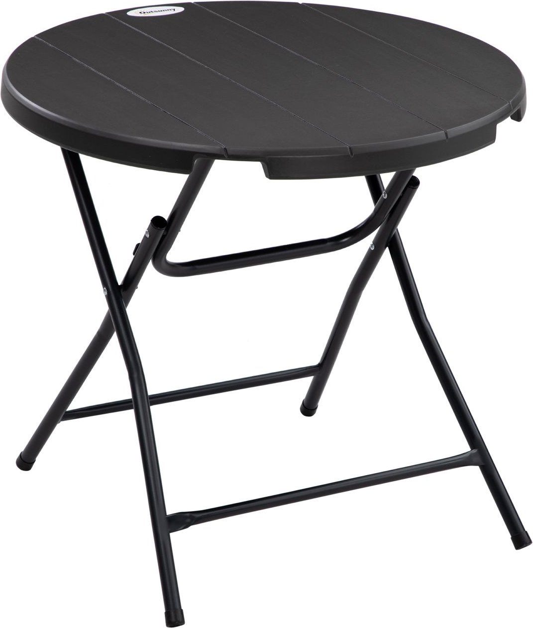 Thumbnail - Gartentisch, Runder Klapptisch, Ø80 cm Beistelltisch