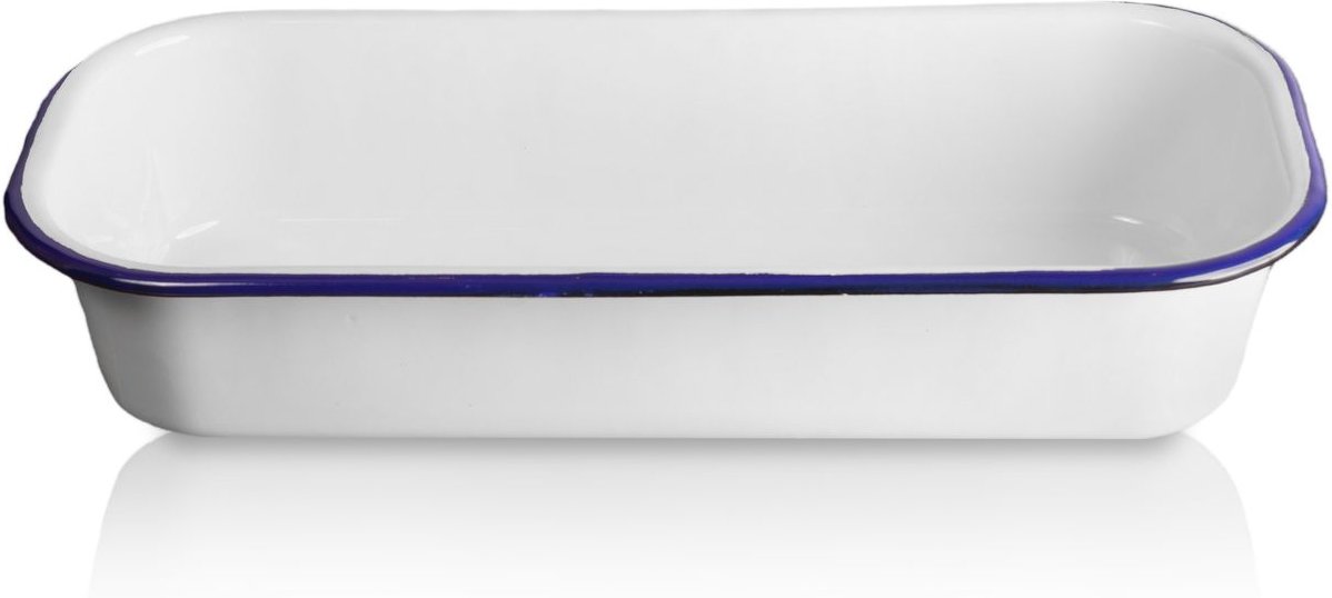 Emaillierte Brot- und Kuchenform Husum, 32 cm