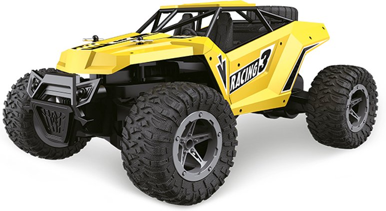 Ferngesteuertes Offroad RC Car – Jollity Works Mountain Buggy/Gelb