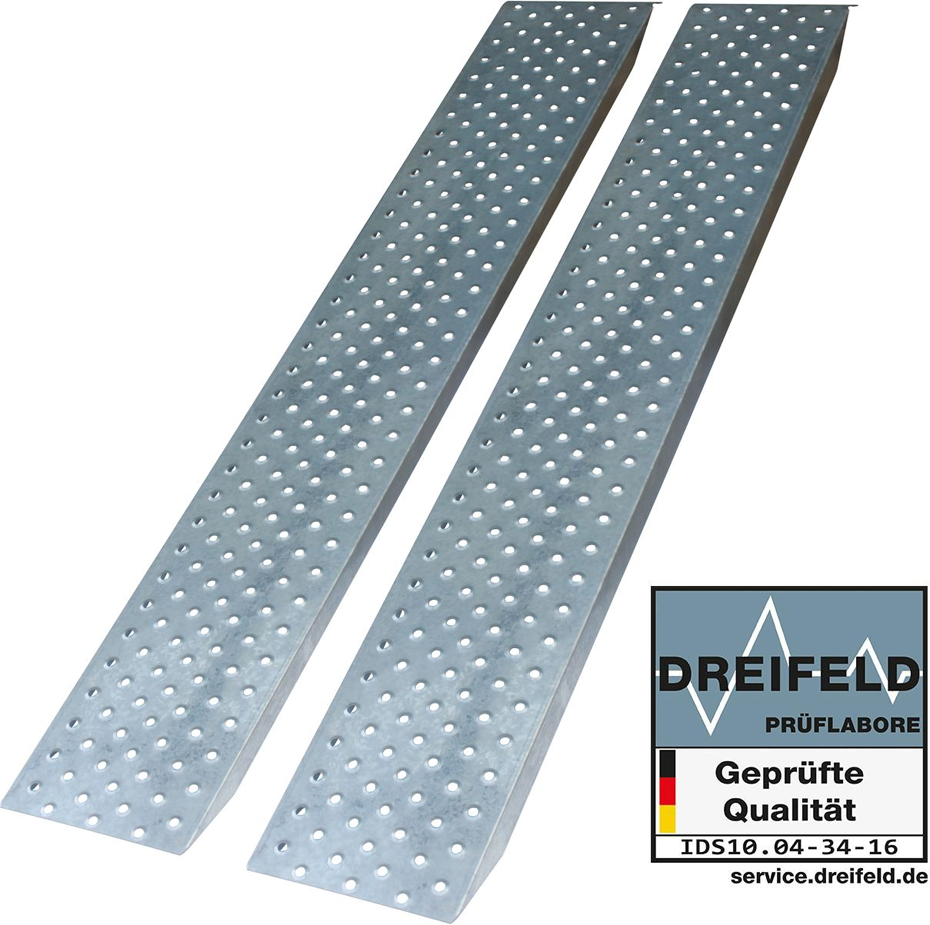 Universal Laderampen Auffahrrampen 2er Set - 1,5 m