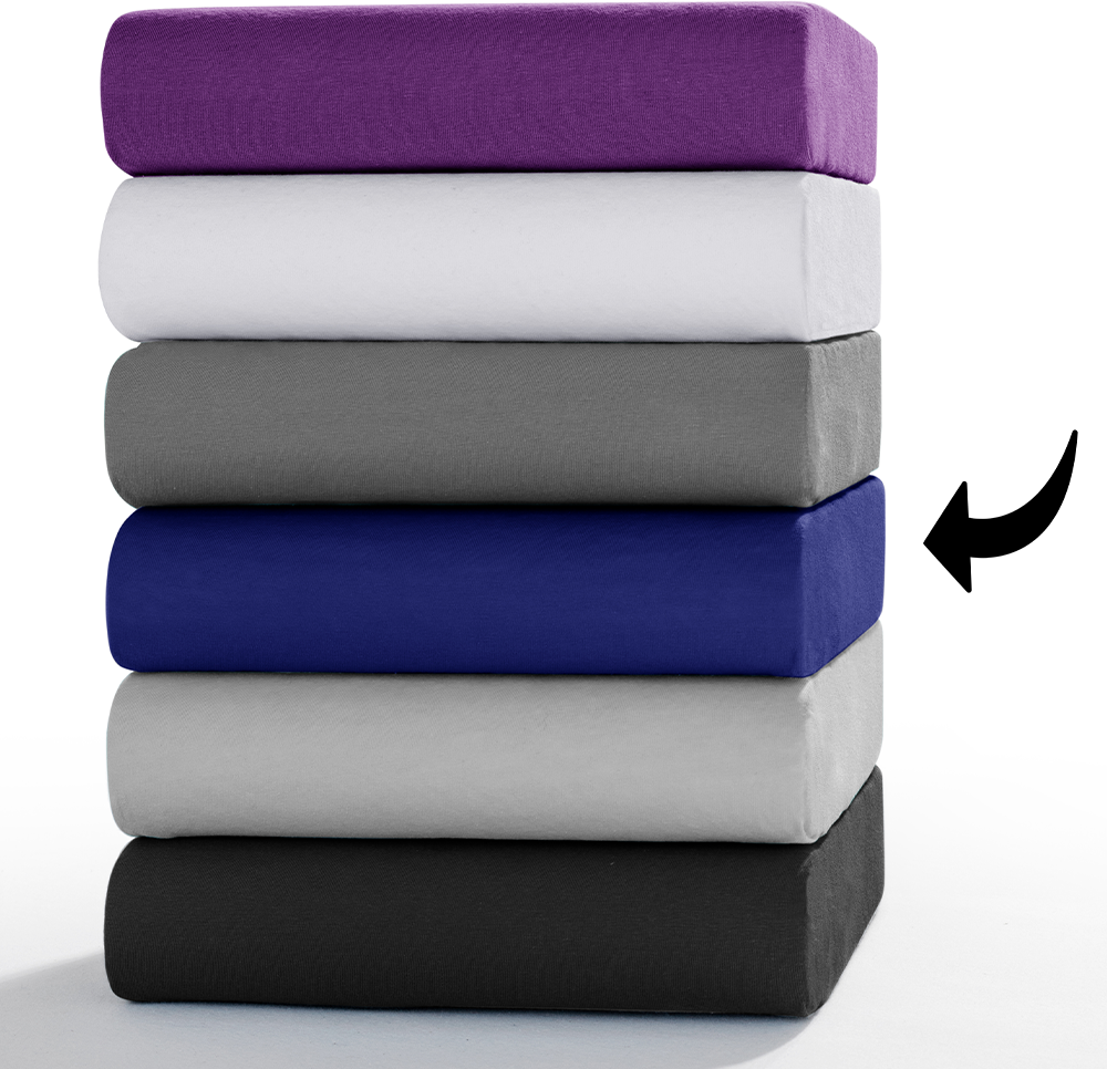 Thumbnail - Mikrofaser-Interlock Flanell-Spannbetttuch