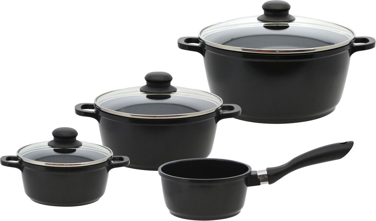 ELO Basic Topfset 4-teilig "Black Cast"